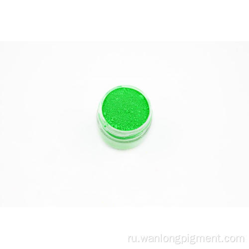 Флэш -зеленая слюна диоксид жемчуга пигмент